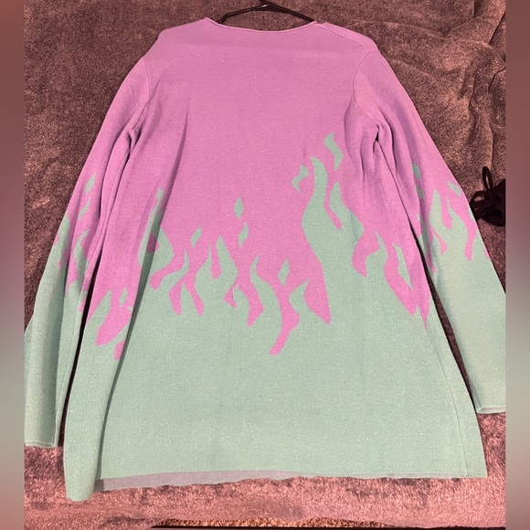 Blackmilk Flaming Pastel Oversized Knit Sweater - Picture 5 of 5
